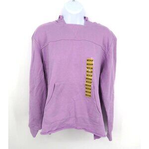 Modern Canvas Women's Lilac Hoodie Medium Kangaroo Pocket NWT